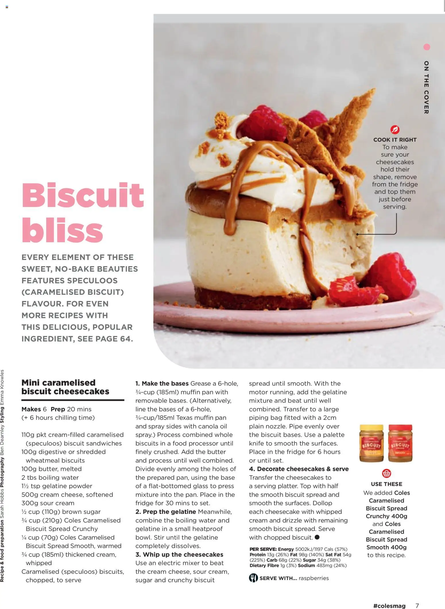 Coles catalogue - valid from 06.11.2025 | Page: 7 | Products: Biscuits, Sugar, Fridge, Press