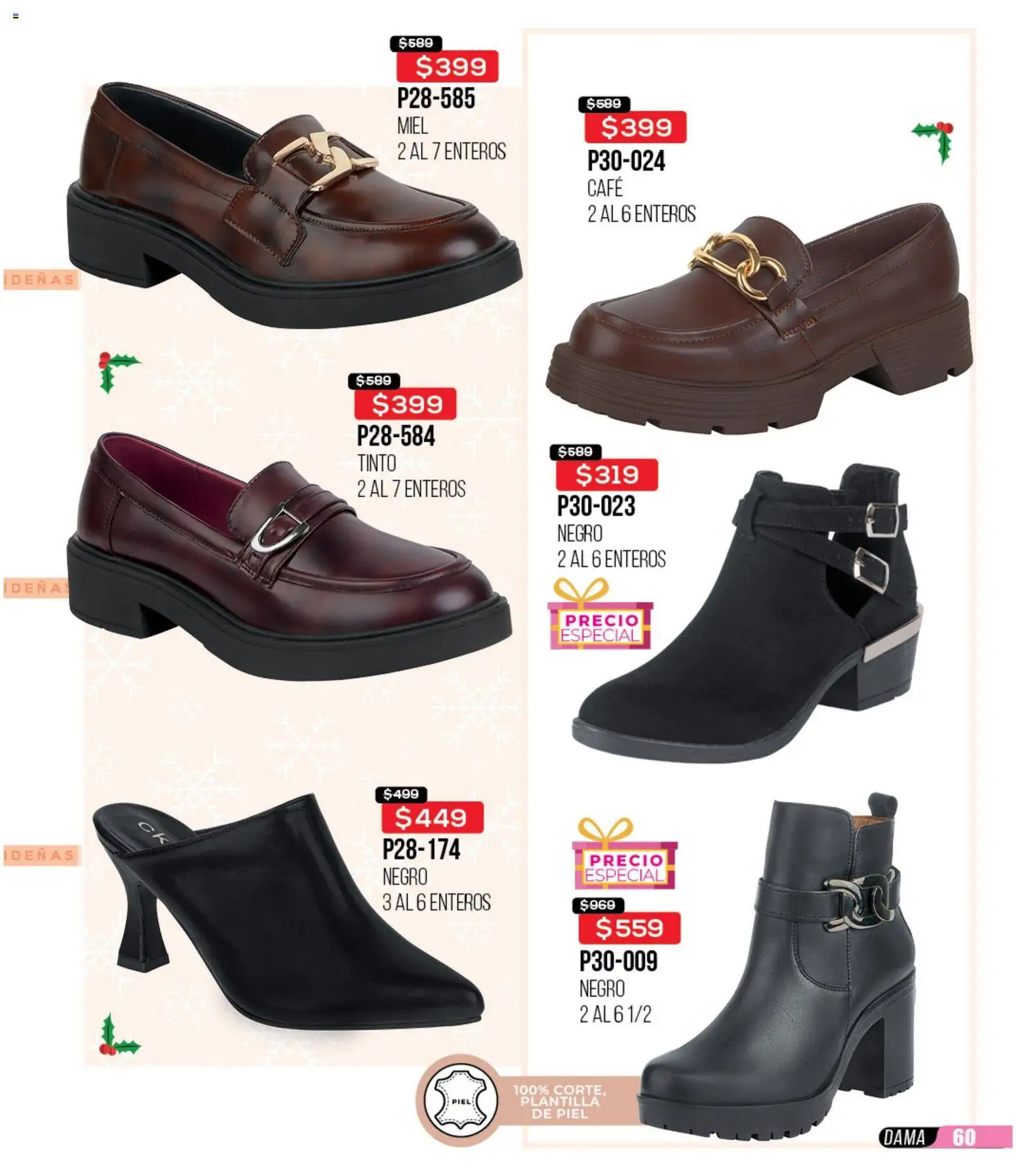 Nuevas ofertas de Cklass válidas en toda la República Mexicana desde el 30.11.2025. ¡Encuentra las mejores ofertas en Cklass catálogo Rebajas Navideñas Calzado! | Página: 61 | Productos: Café