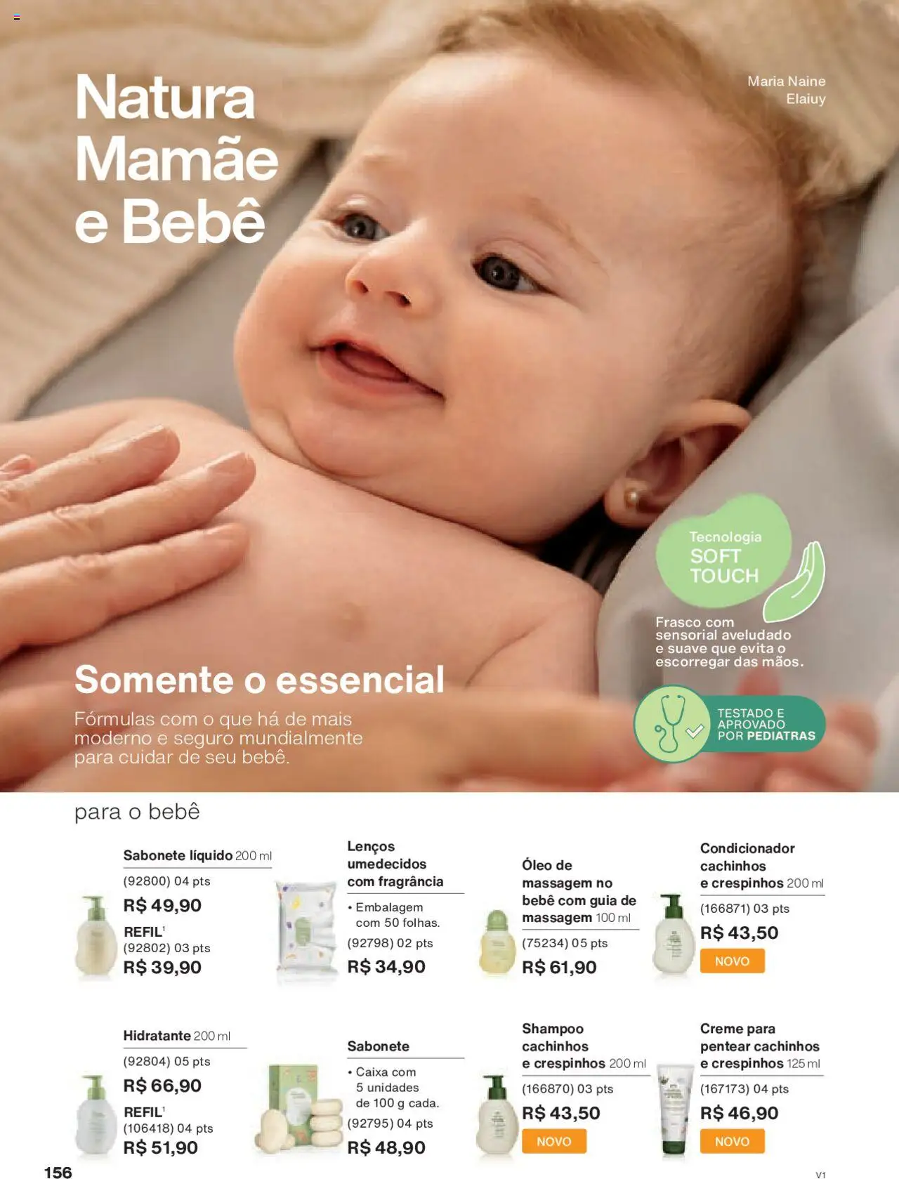 Natura Folheto - válido de 18.08.2025 | Página: 156 | Produtos: Fragrância, Óleo, Sabonete, Sabonete líquido