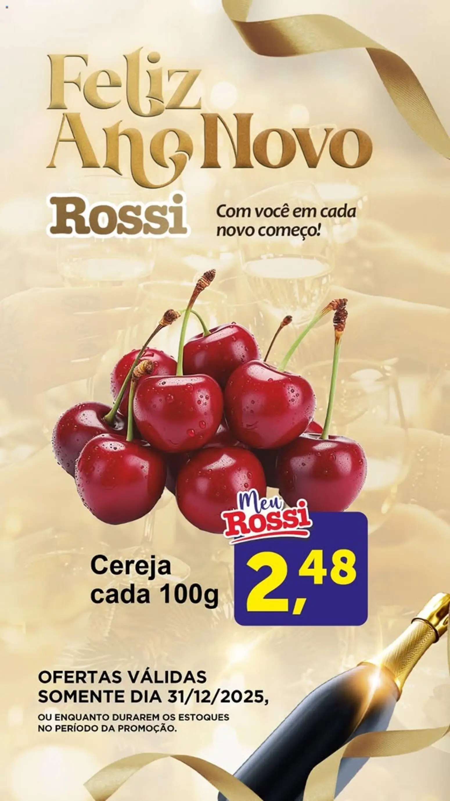 Rossi Supermercados Folheto - válido de 31.12.2025 | Página: 3 | Produtos: Cereja
