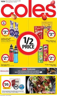 Preview of Coles catalogue  - valid from 18.03.2026