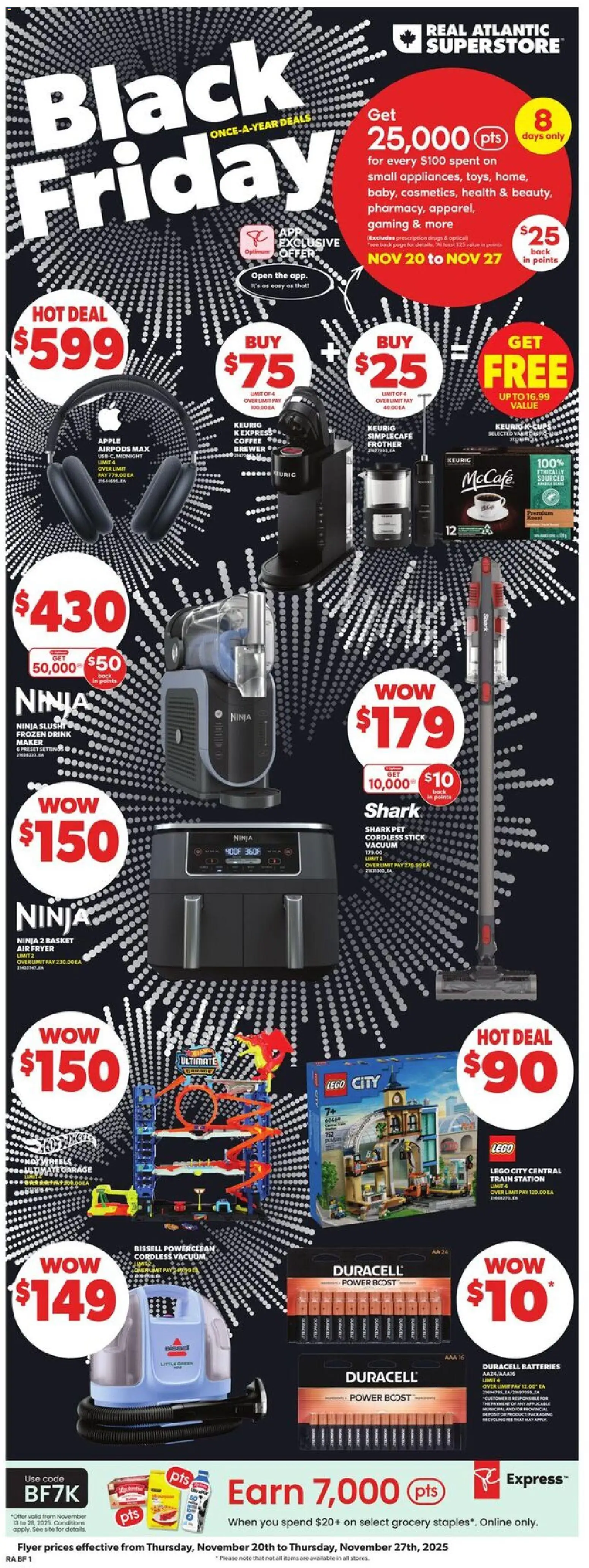 Atlantic Superstore flyer valid from 20.11.2025 | Page: 1 | Products: Basket, Coffee