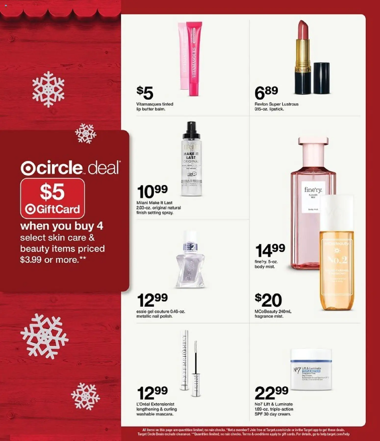 Target Weekly Ad - valid from 07.12.2025 | Page: 34 | Products: Nail, Fragrance, Setting Spray, Butter