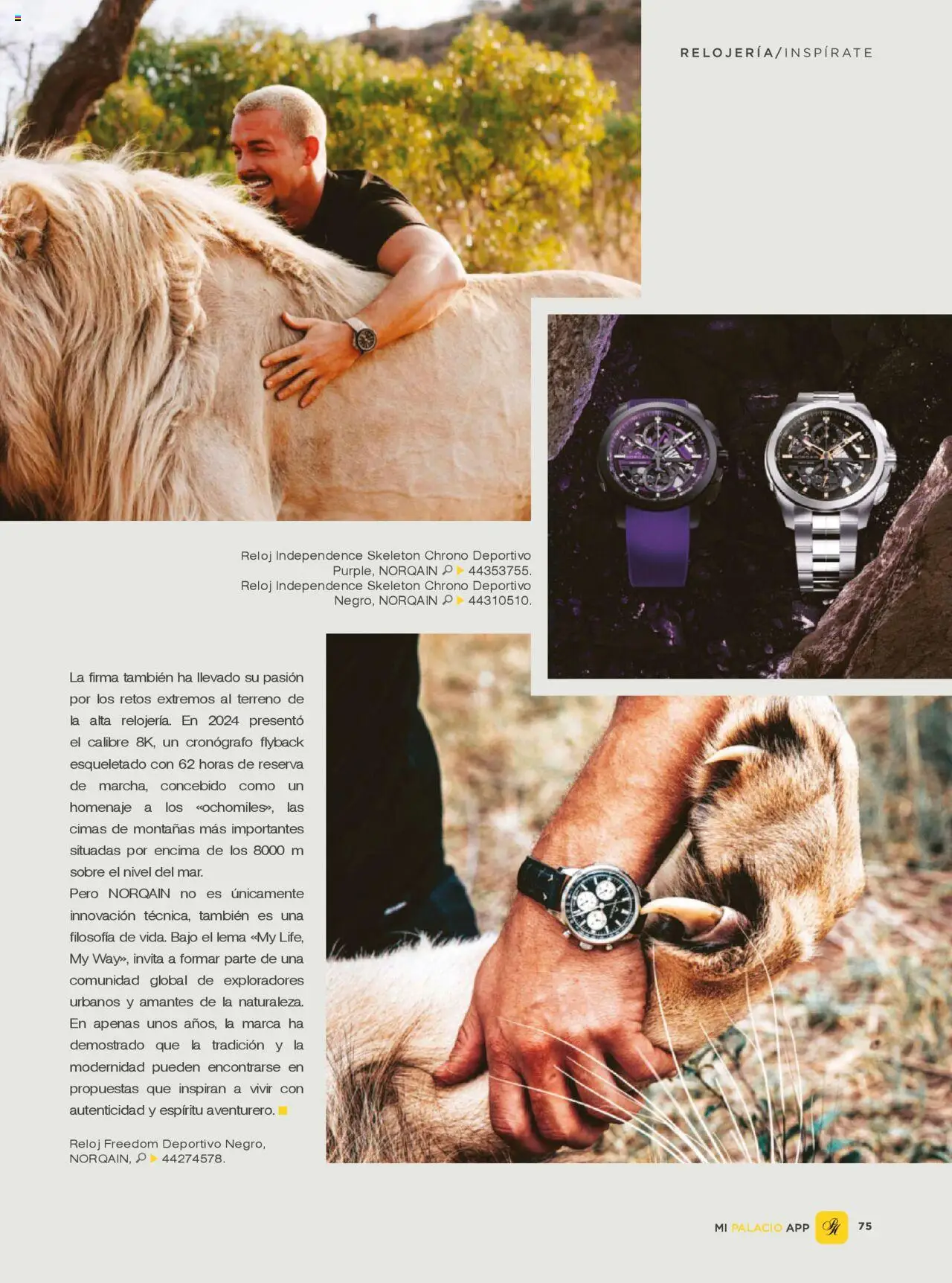 Nuevas ofertas de Palacio De Hierro válidas en toda la República Mexicana desde el 01.10.2025. ¡Encuentra las mejores ofertas en Palacio De Hierro - Catálogo! | Página: 77 | Productos: Reloj, Sobre