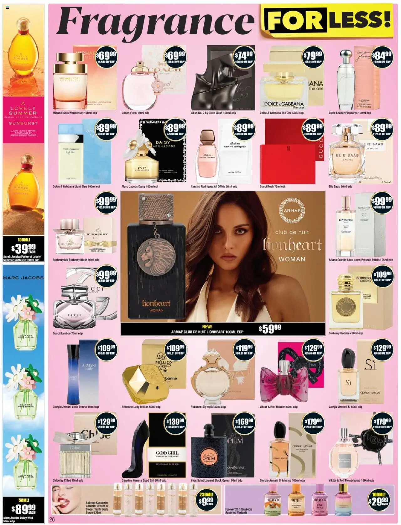 Chemist Warehouse catalogue - valid from 02.10.2025 | Page: 26 | Products: Floral, Fragrance, Light, Blush