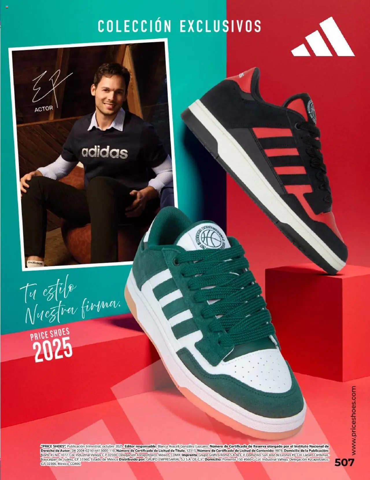 Nuevas ofertas de Price Shoes válidas en toda la República Mexicana desde el 19.10.2025. ¡Encuentra las mejores ofertas en Price Shoes catálogo Exclusivos 2025! | Página: 504