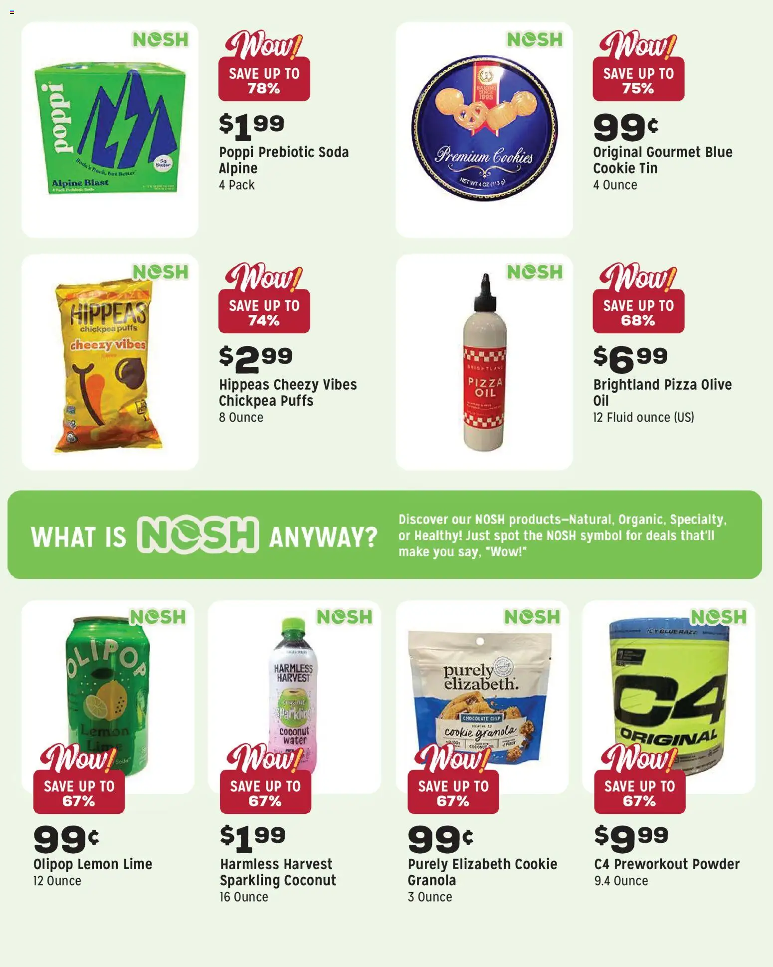 Grocery Outlet Weekly Ad - OH - valid from 22.04.2026 | Page: 7 | Products: Chocolate, Pizza, Cookies, Water