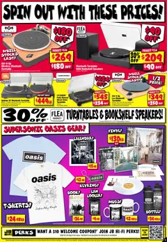 Preview of JB Hi-Fi Price Frenzy - valid from 30.10.2025 | Page: 7 | Products: Bookshelf, Fan