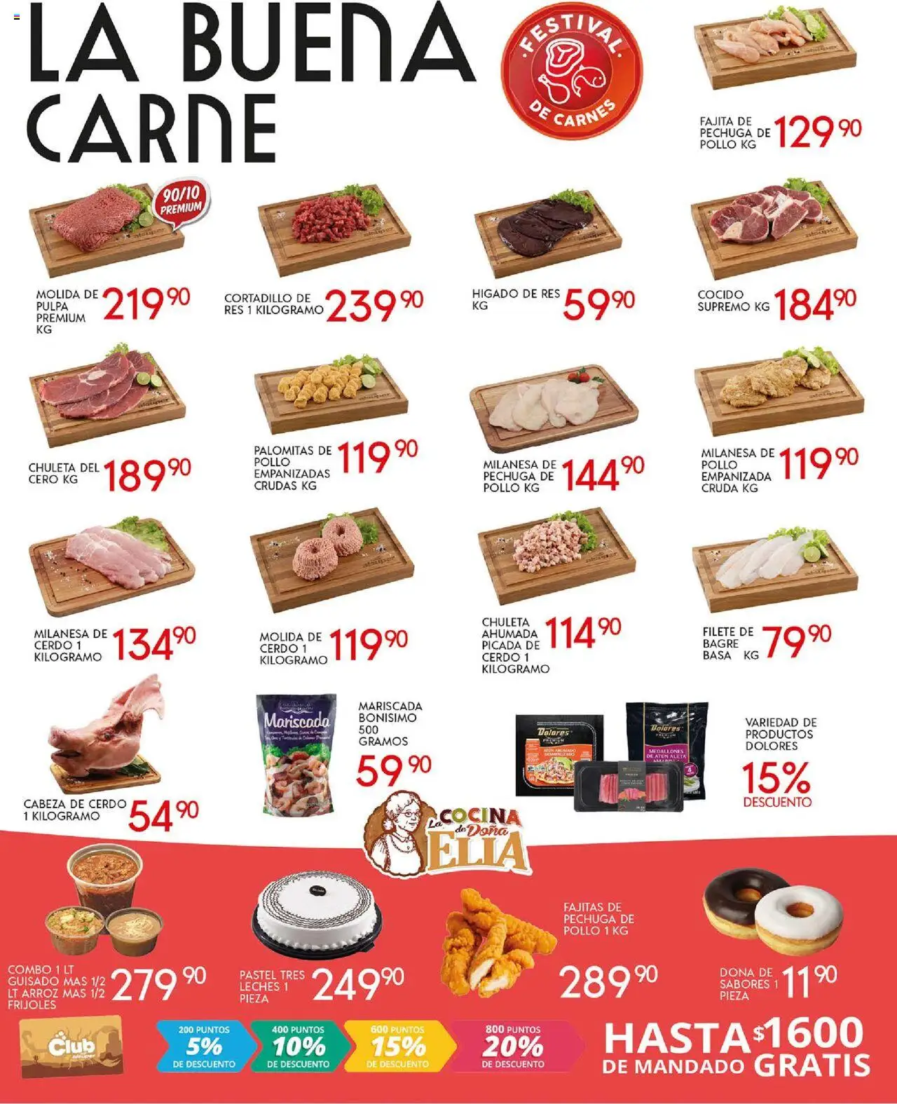 Nuevas ofertas de Alsuper válidas en toda la República Mexicana desde el 23.09.2025. ¡Encuentra las mejores ofertas en Alsuper - Folleto Durango! | Página: 2 | Productos: Pollo, Atún, Cerdo, Cocina