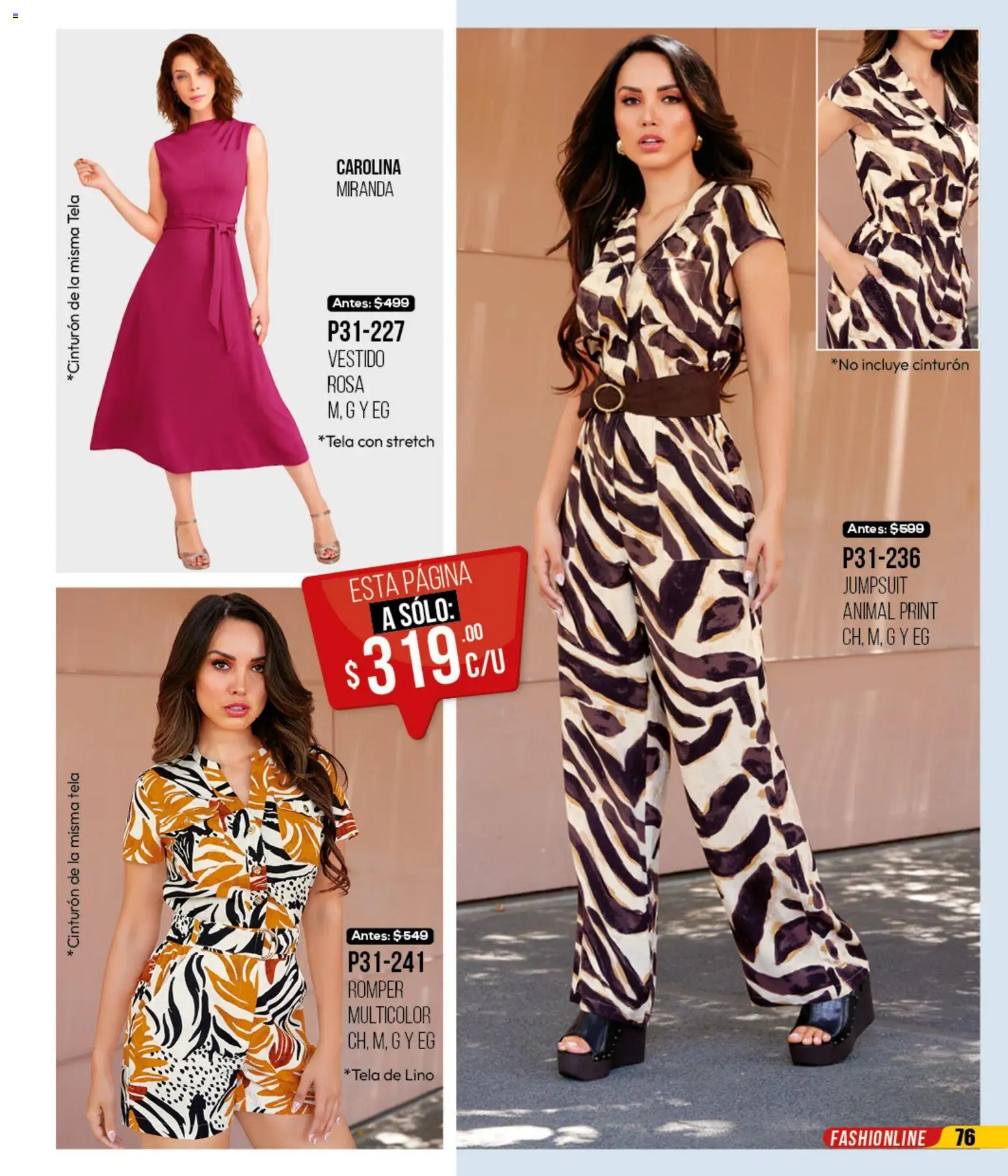 Nuevas ofertas de Cklass válidas en toda la República Mexicana desde el 12.01.2026. ¡Encuentra las mejores ofertas en Cklass catálogo Mega Ofertas Ropa! | Página: 77 | Productos: Cinturón, Vestido