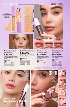 Leonisa - Aliados -  Vista previa de la revista de la tienda Leonisa valido desde el 01.10.2025 | Página: 78 | Productos: Rubor, Brillo, Contorno, Corrector