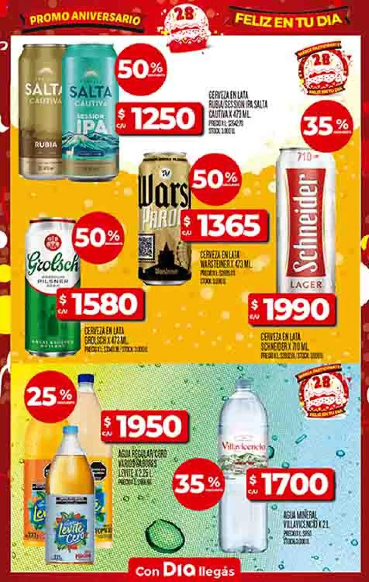 Dia - Ofertas │ válido desde el 24.09.2025 | Página: 19 | Productos: Agua, Cerveza