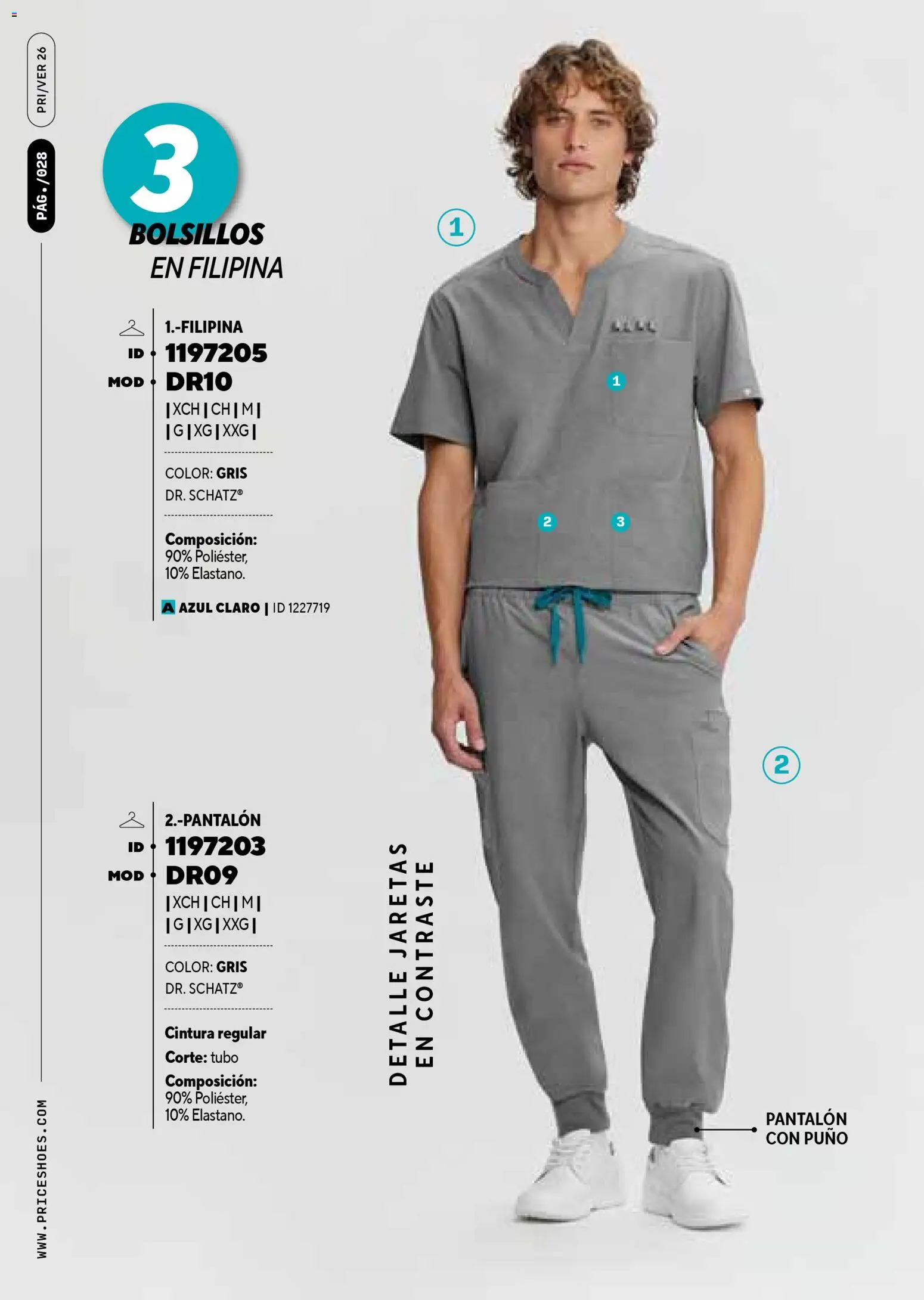 Nuevas ofertas de Price Shoes válidas en toda la República Mexicana desde el 01.03.2026. ¡Encuentra las mejores ofertas en Price Shoes catálogo Med Chef! | Página: 28