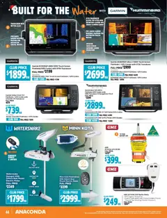 Preview of Anaconda Catalogue - valid from 03.12.2025 | Page: 44 | Products: Fish, Water, Radio, Screen