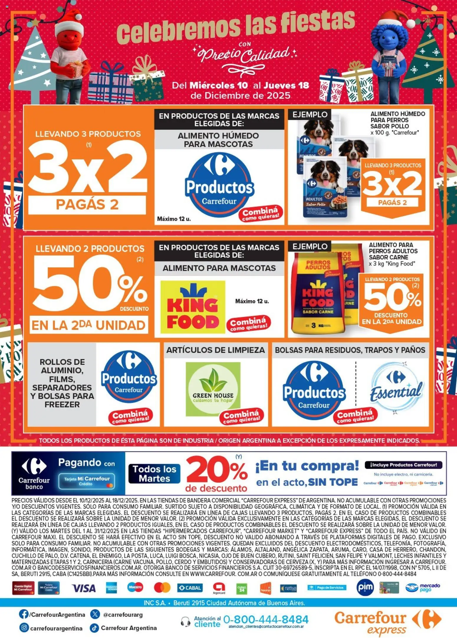 Carrefour ofertas │ válido desde el 10.12.2025 | Página: 6 | Productos: Teléfono, Caso, Banco, Cerveza