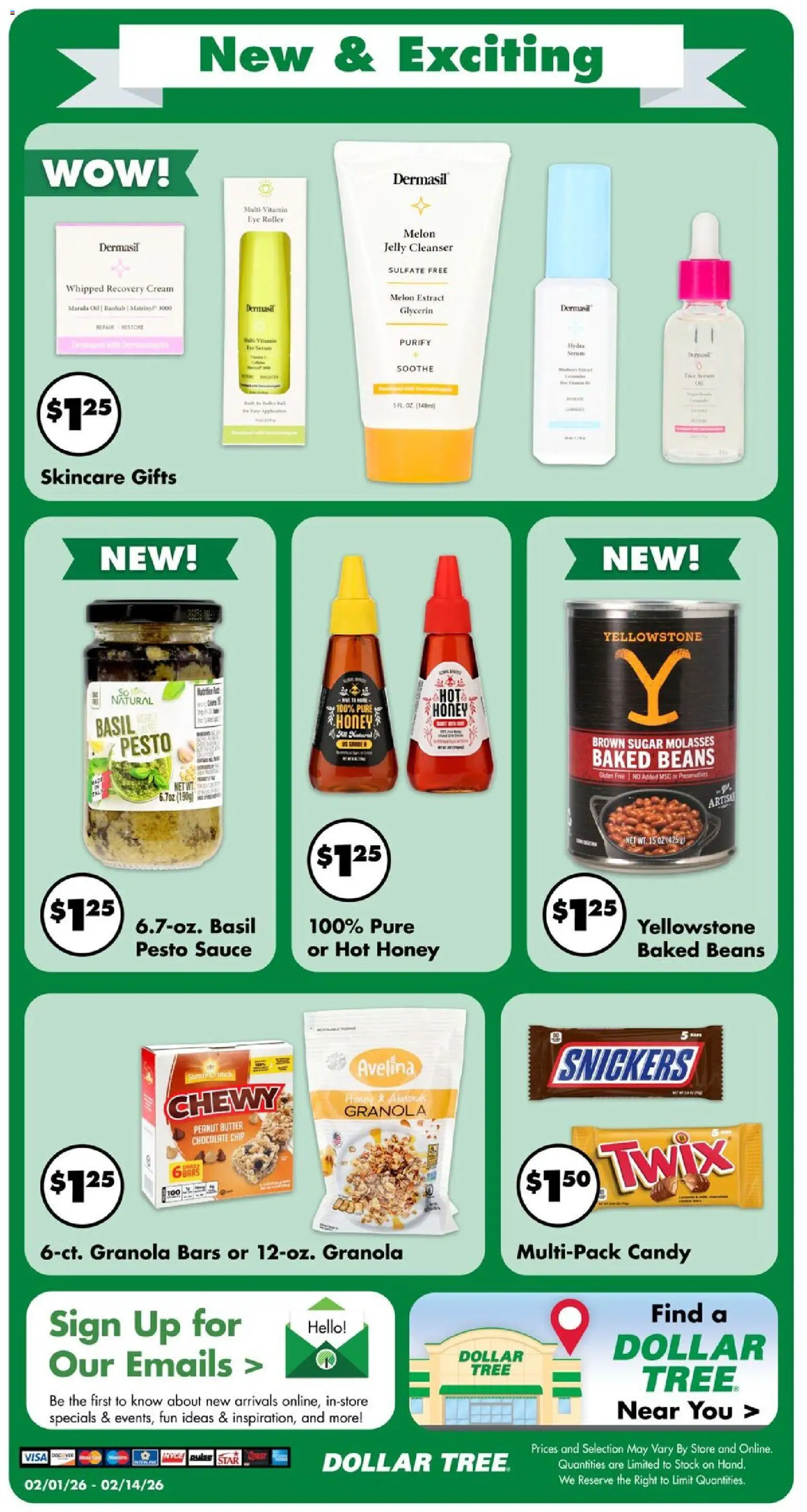 Dollar Tree Weekly Ad - valid from 01.02.2026 | Page: 12 | Products: Vitamin, Cream, Sugar, Melon
