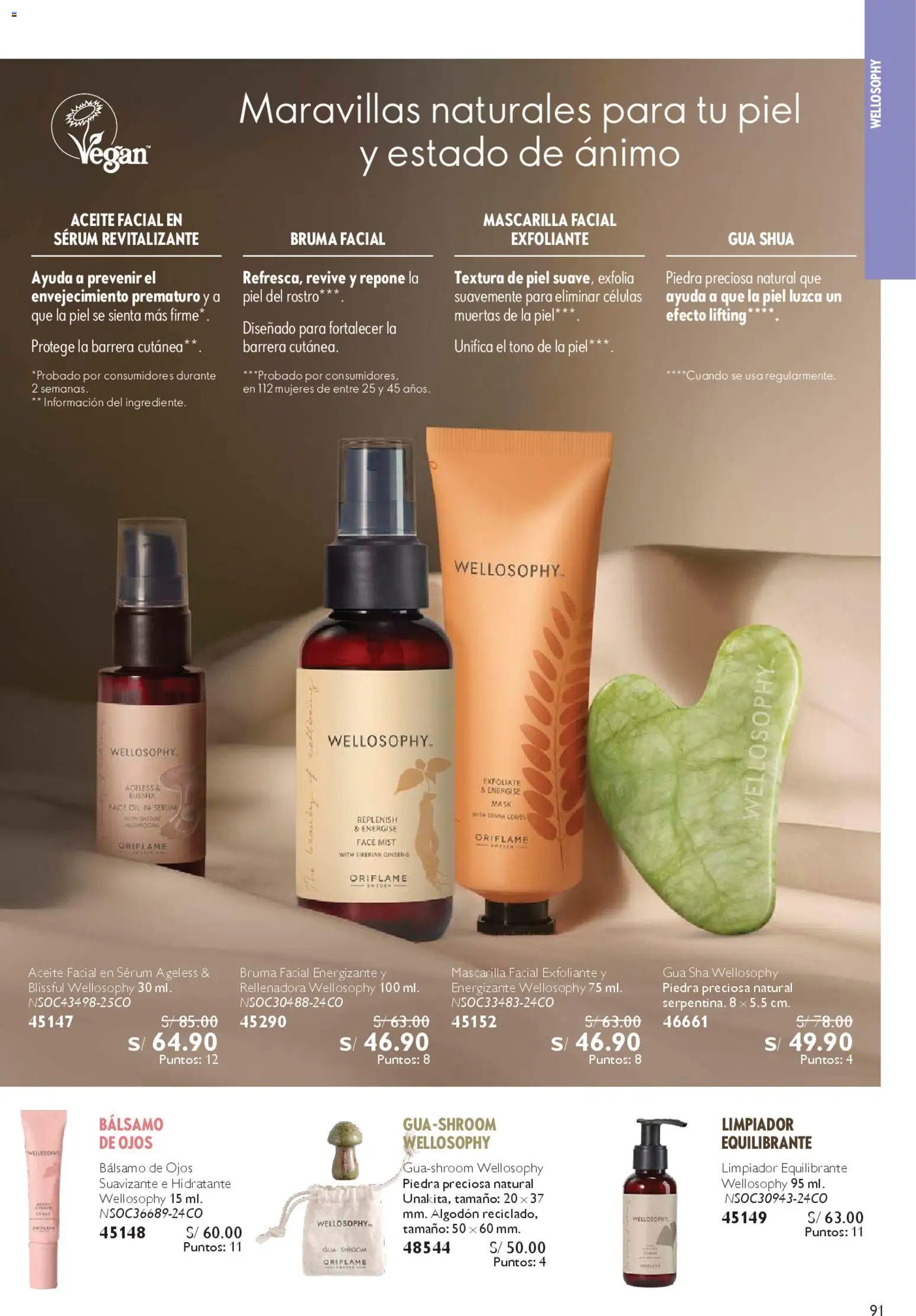 Catálogo Oriflame válido desde 28.03.2026 | Página: 91 | Productos: Exfoliante, Aceite