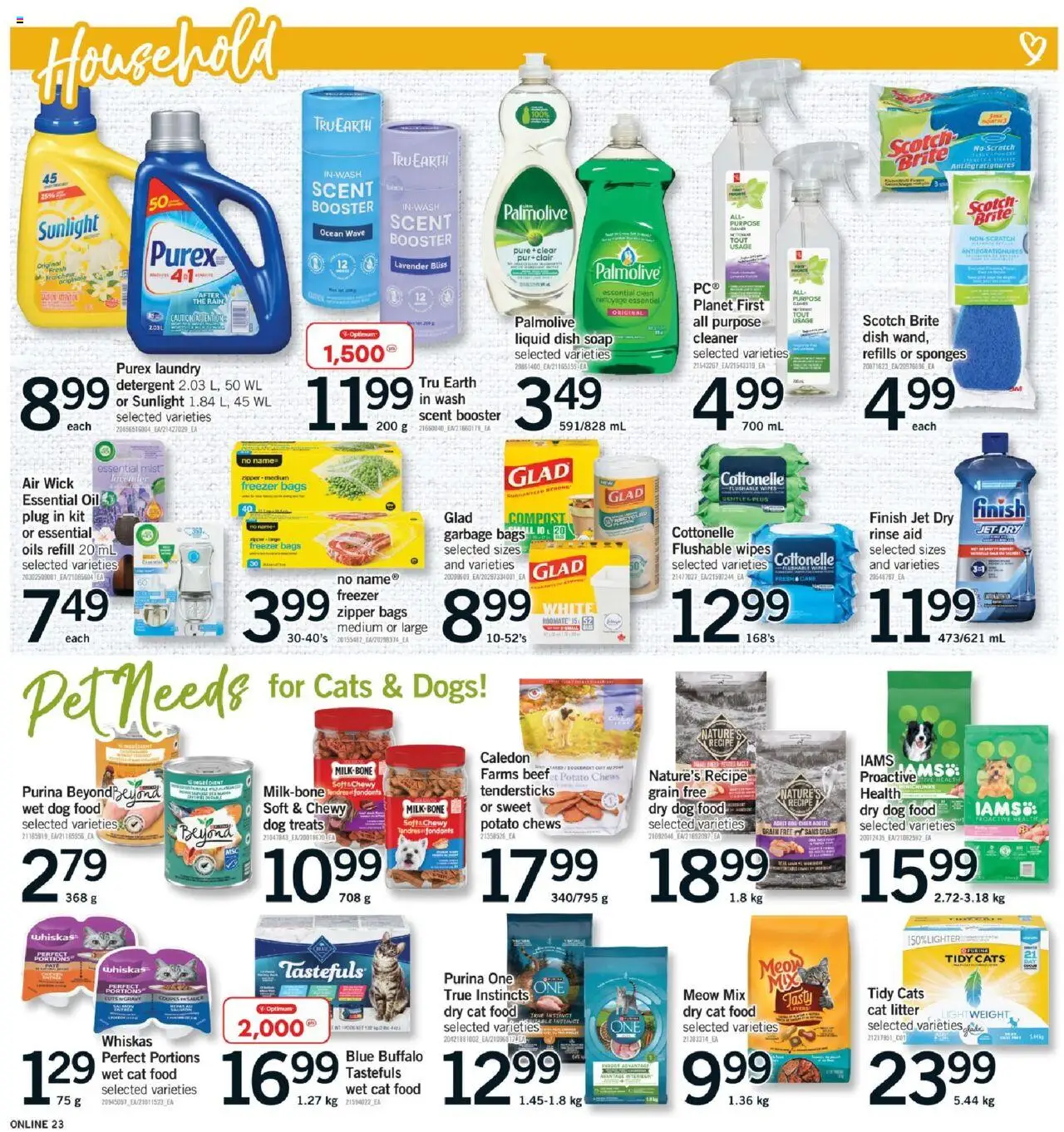 Fortinos flyer valid from 16.10.2025 | Page: 22 | Products: Beef, Freezer, Soap, Detergent