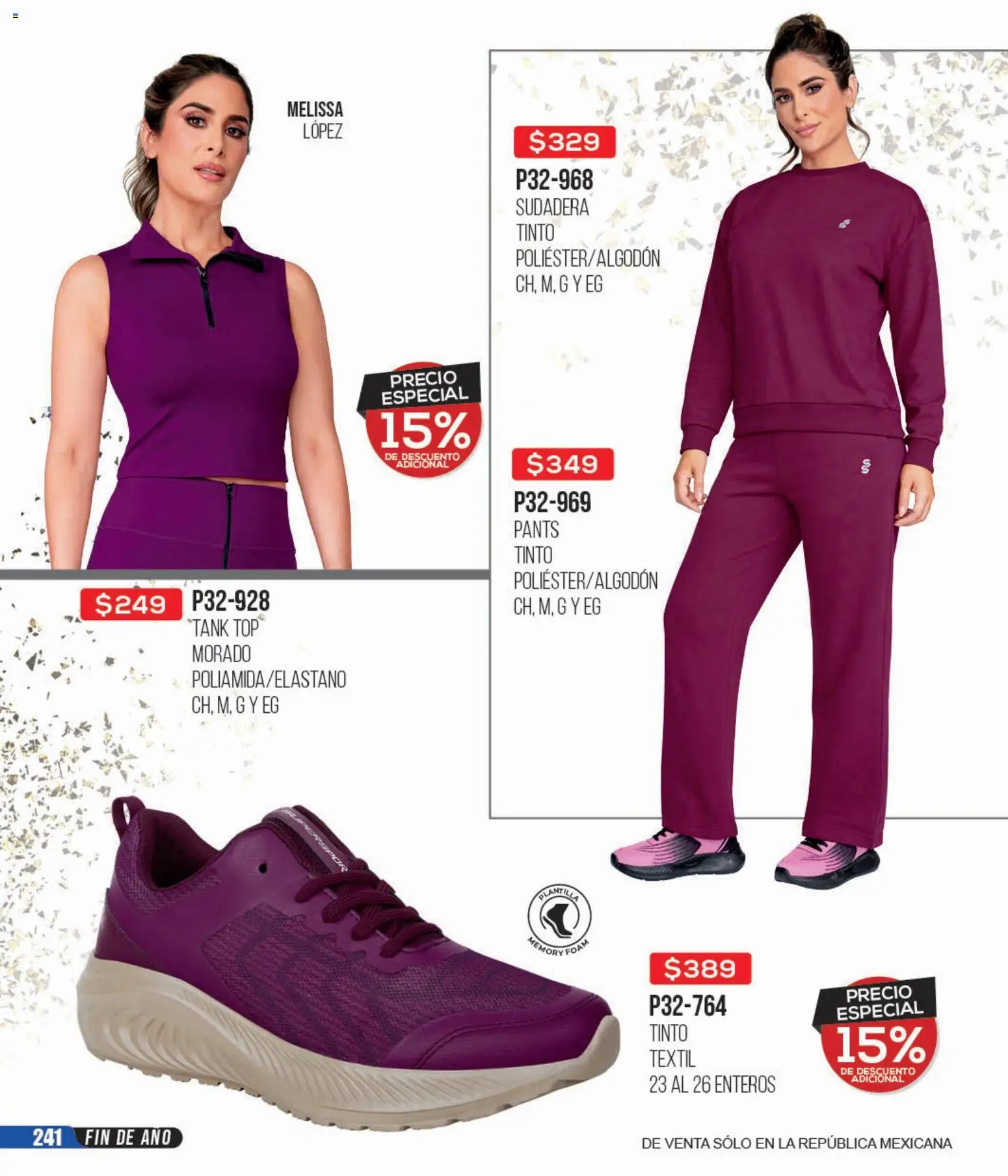 Nuevas ofertas de Cklass válidas en toda la República Mexicana desde el 15.12.2025. ¡Encuentra las mejores ofertas en Cklass catálogo Rebajas fin de año calzado! | Página: 242 | Productos: Sudadera, Top, Pants