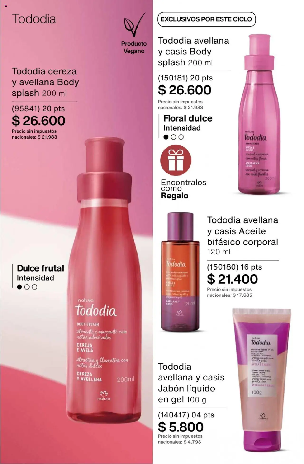 Catálogo Natura Ciclo 13 │ válido desde el 11.09.2025 | Página: 121 | Productos: Body, Aceite, Jabón líquido, Jabón