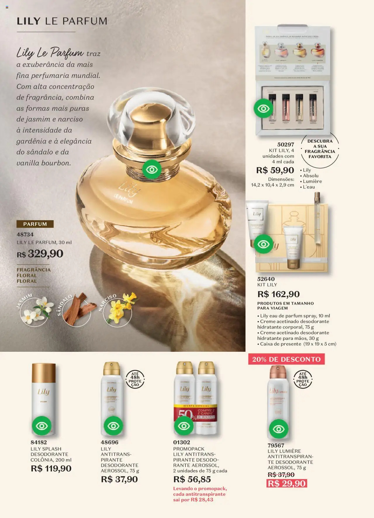 O Boticário Folheto - válido de 11.08.2025 | Página: 66 | Produtos: Fragrância, Desodorante, Caixa, Creme