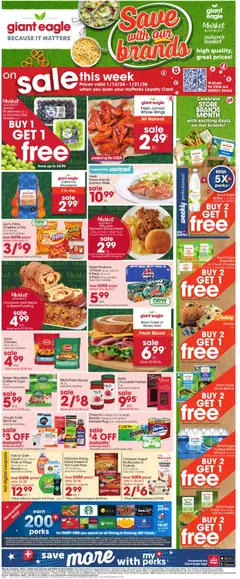 Preview of Giant Eagle weekly ads valid from 15.01.2026