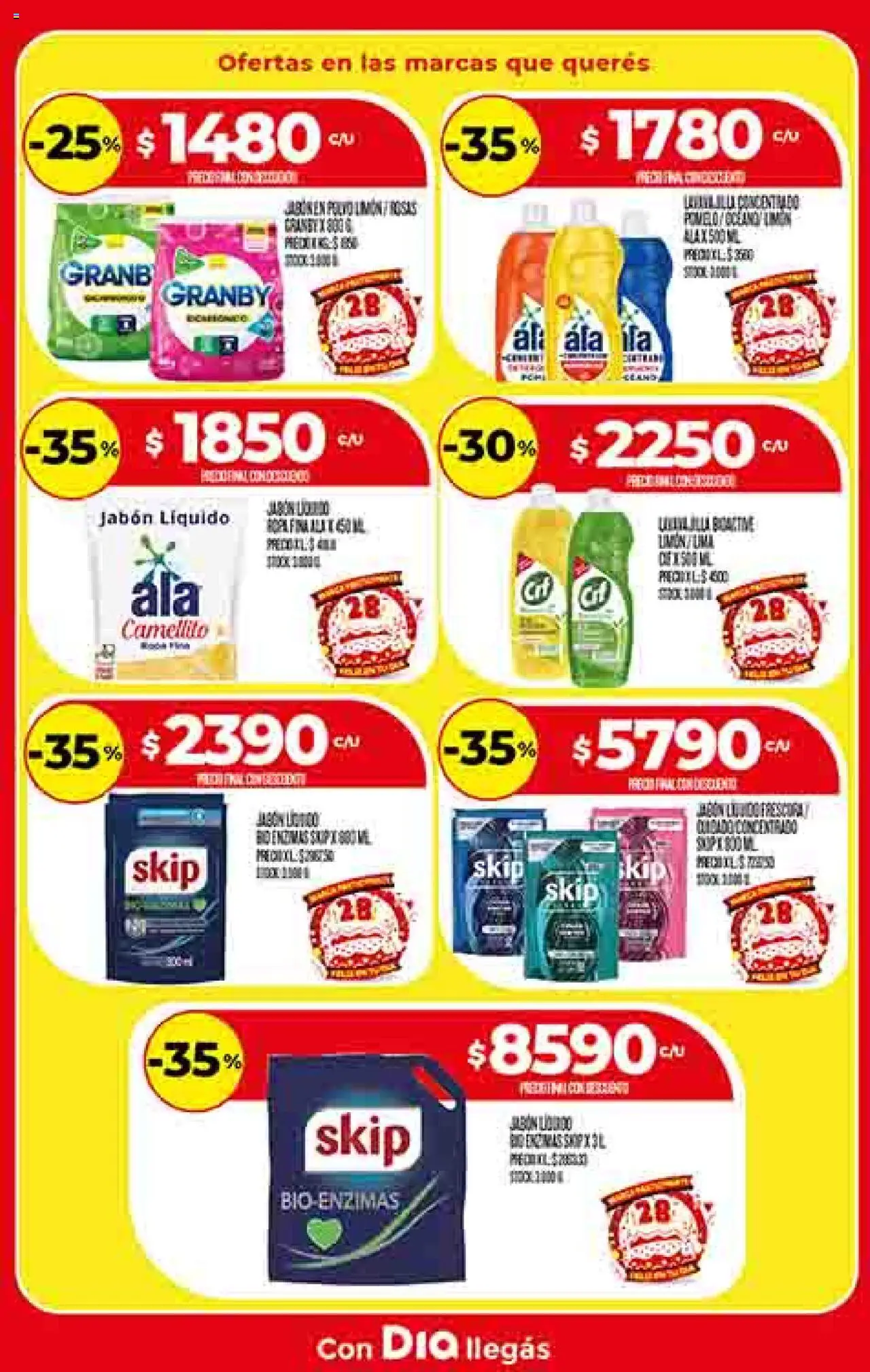 Dia - Ofertas │ válido desde el 24.09.2025 | Página: 37 | Productos: Polvo, Jabón líquido, Jabón, Limón