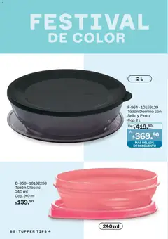 Vista previa de Tupperware catálogo, nuevo folleto de la tienda, válido en México a partir del 23.03.2026 | Página: 88