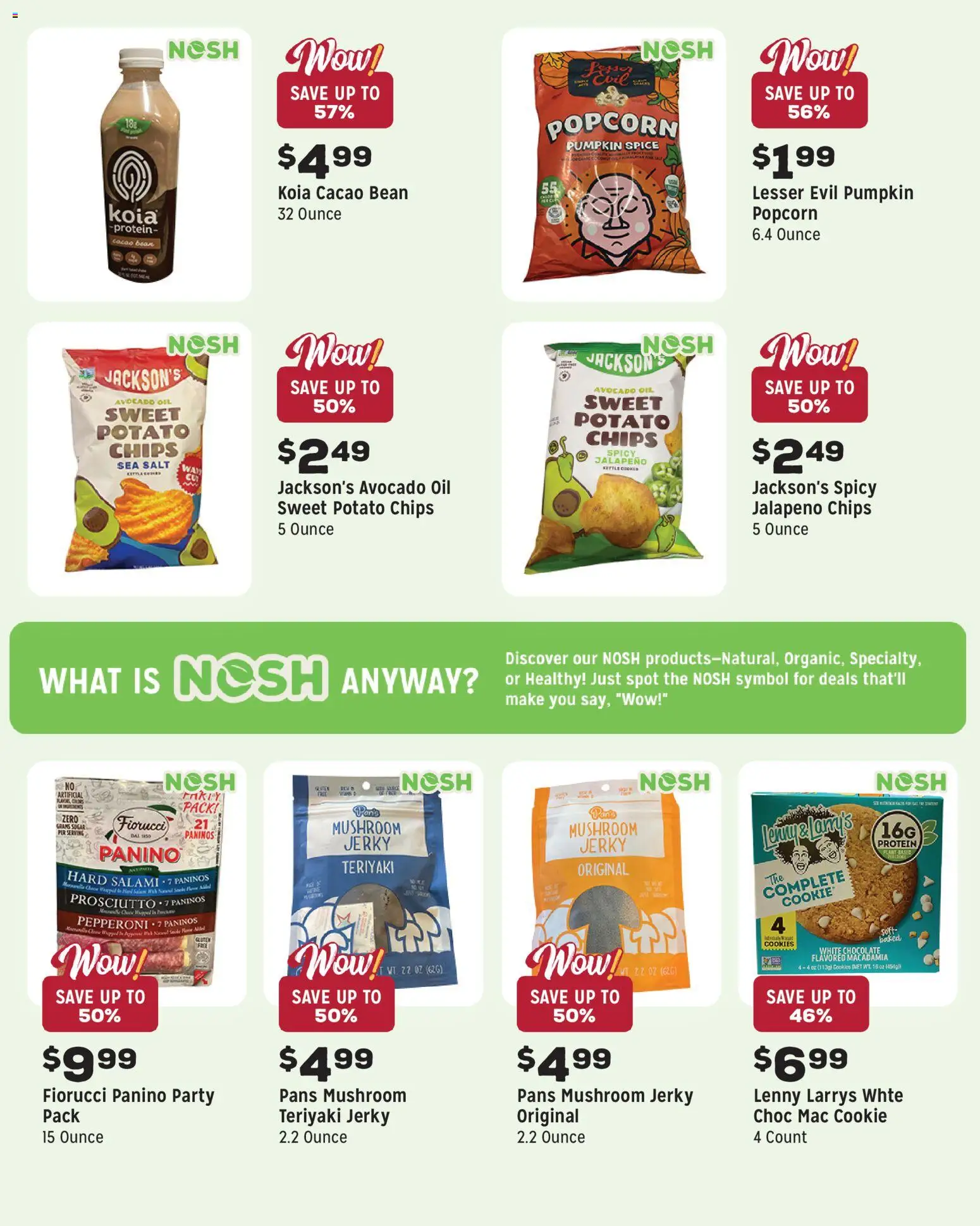 Grocery Outlet Weekly Ad - ID - valid from 21.01.2026 | Page: 8 | Products: Chocolate, Cookies, Avocado, Pumpkin