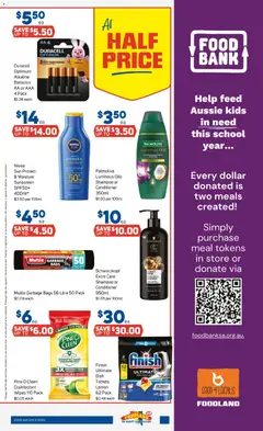 Preview of Foodland  Catalogue  - valid from 28.01.2026 | Page: 3 | Products: Battery, Shampoo, Garbage bags, Lemon