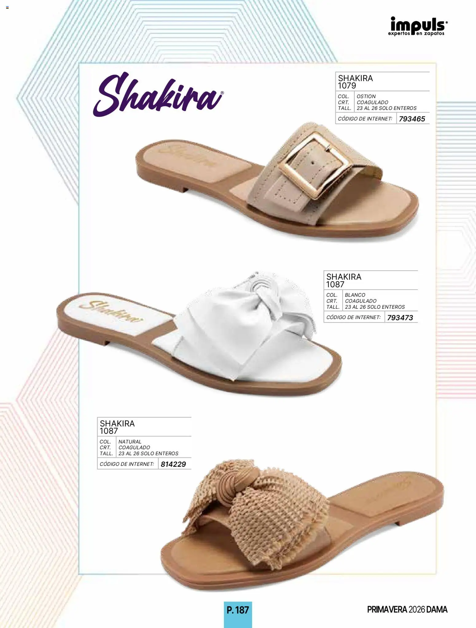 Nuevas ofertas de Impuls válidas en toda la República Mexicana desde el 01.01.2026. ¡Encuentra las mejores ofertas en Impuls catálogo Primavera! | Página: 189 | Productos: Zapatos