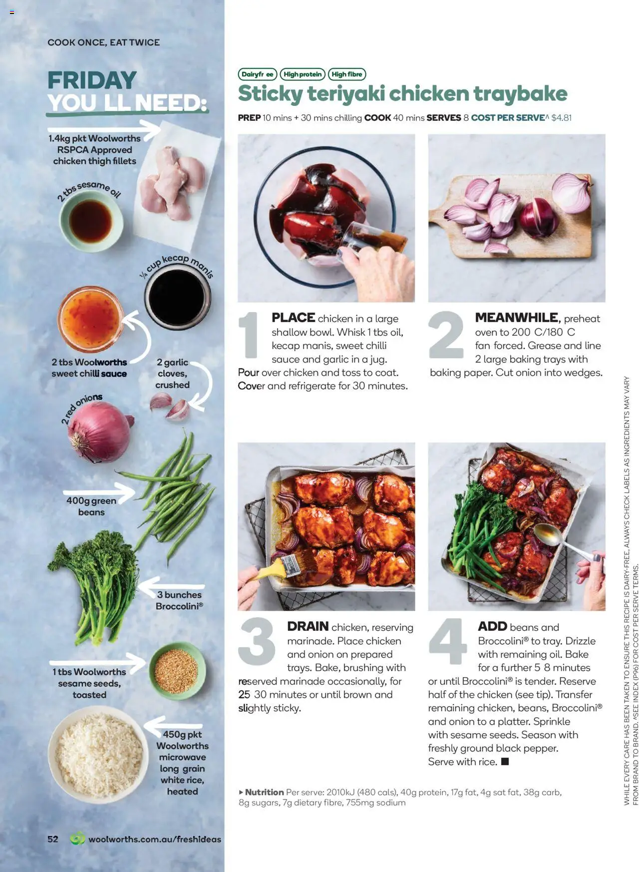 Woolworths catalogue - valid from 01.07.2025 | Page: 52 | Products: Chicken, Oven, Microwave, Fan
