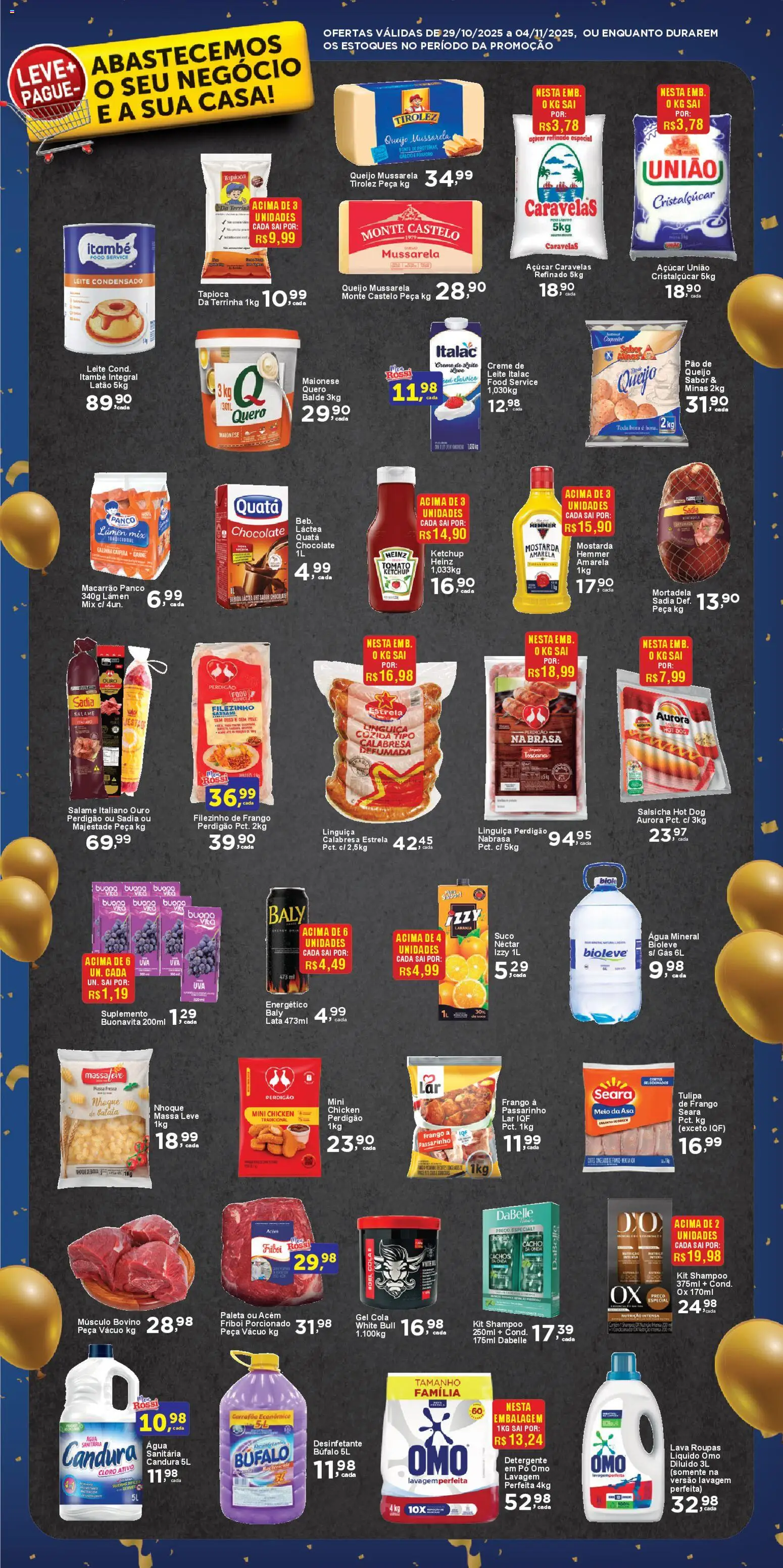 Rossi Supermercados Folheto - válido de 29.10.2025 | Página: 3 | Produtos: Arroz