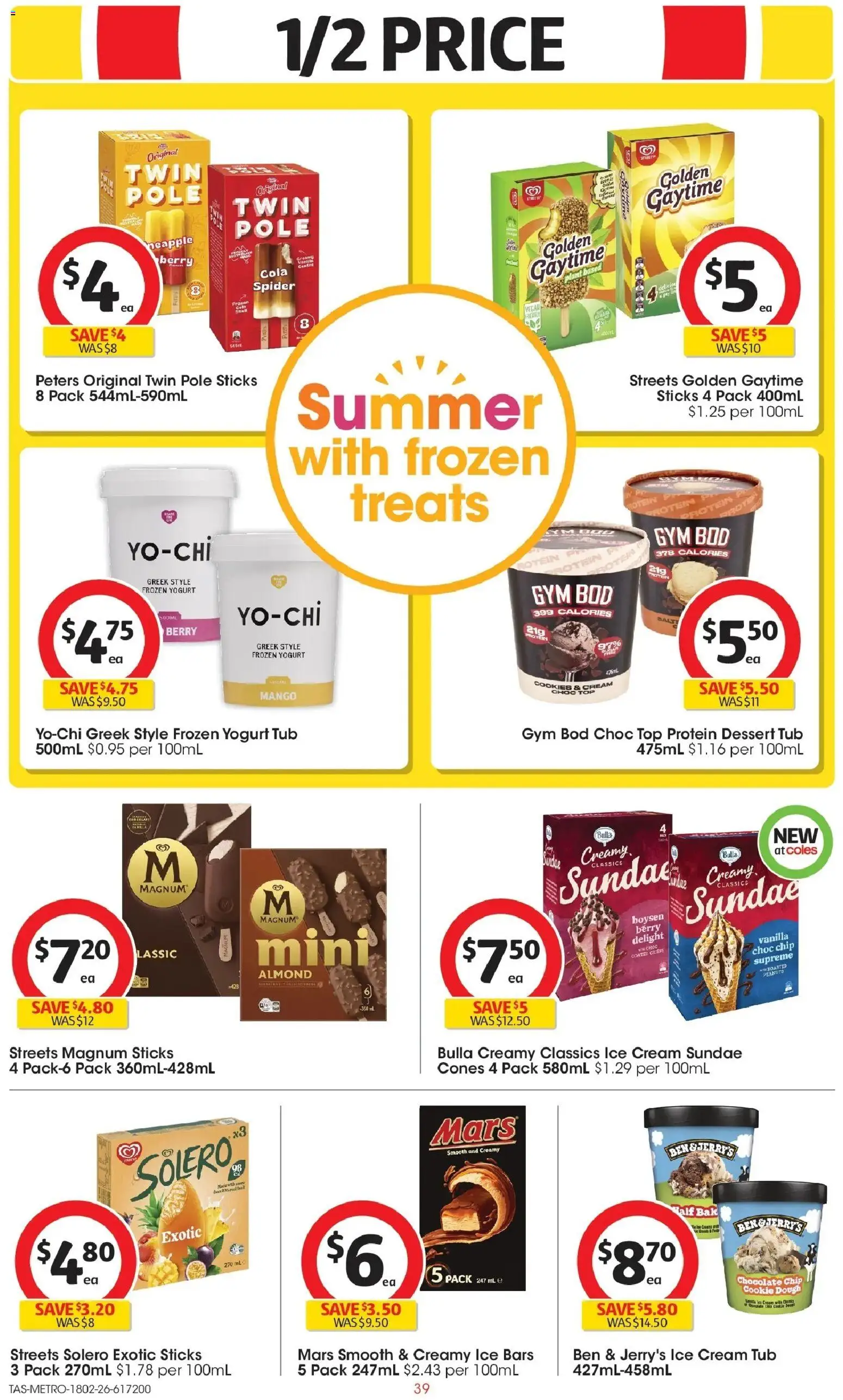Coles catalogue - valid from 18.02.2026 | Page: 39 | Products: Plant, Chocolate, Peanuts, Mango