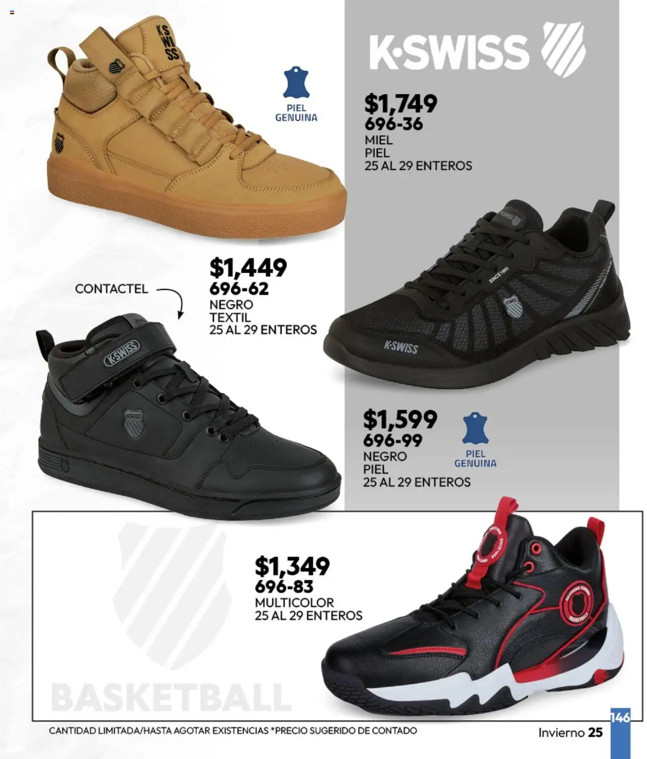 Nuevas ofertas de Cklass válidas en toda la República Mexicana desde el 16.09.2025. ¡Encuentra las mejores ofertas en Cklass - Catálogo Invierno Sportbrands! | Página: 147
