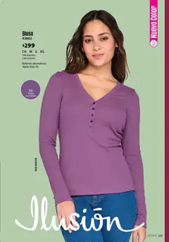 Vista previa de Ilusión catálogo Primavera, nuevo folleto de la tienda, válido en México a partir del 01.03.2026 | Página: 215 | Productos: Blusa, Ropa