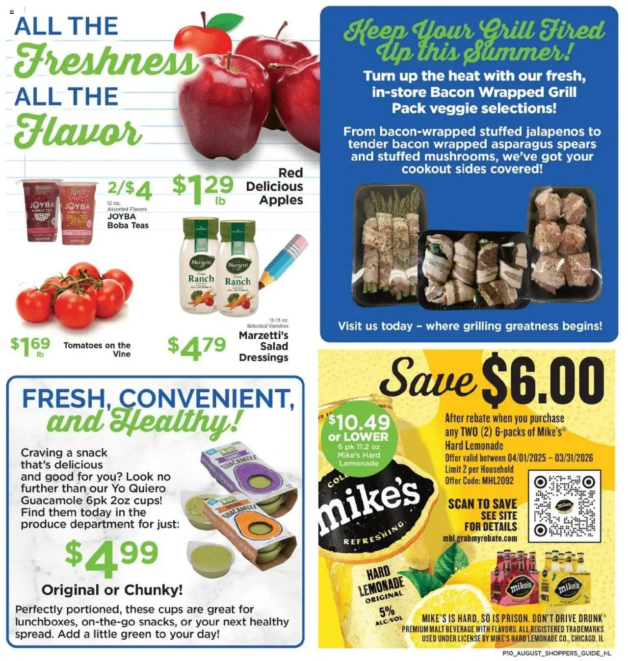 Homeland Bring Savings Home Shopper's Guide - valid from 01.08.2025 | Page: 10 | Products: Asparagus, Tea, Salad, Grill