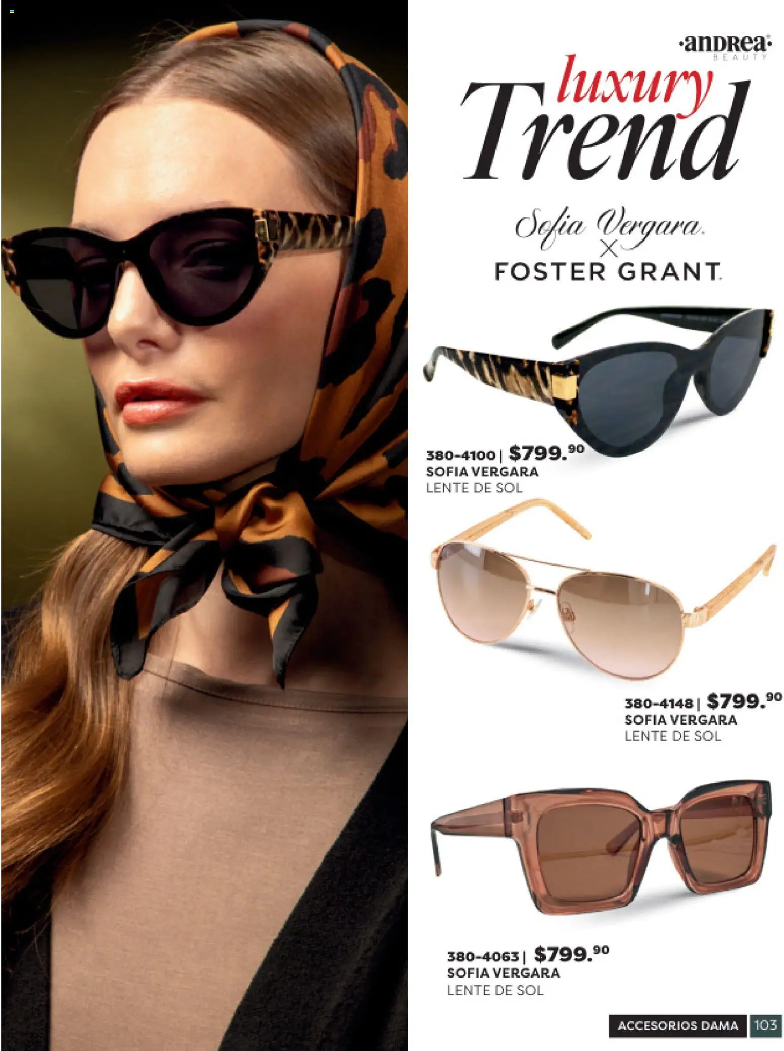 Nuevas ofertas de Andrea válidas en toda la República Mexicana desde el 31.10.2025. ¡Encuentra las mejores ofertas en Andrea catálogo Beauty! | Página: 103