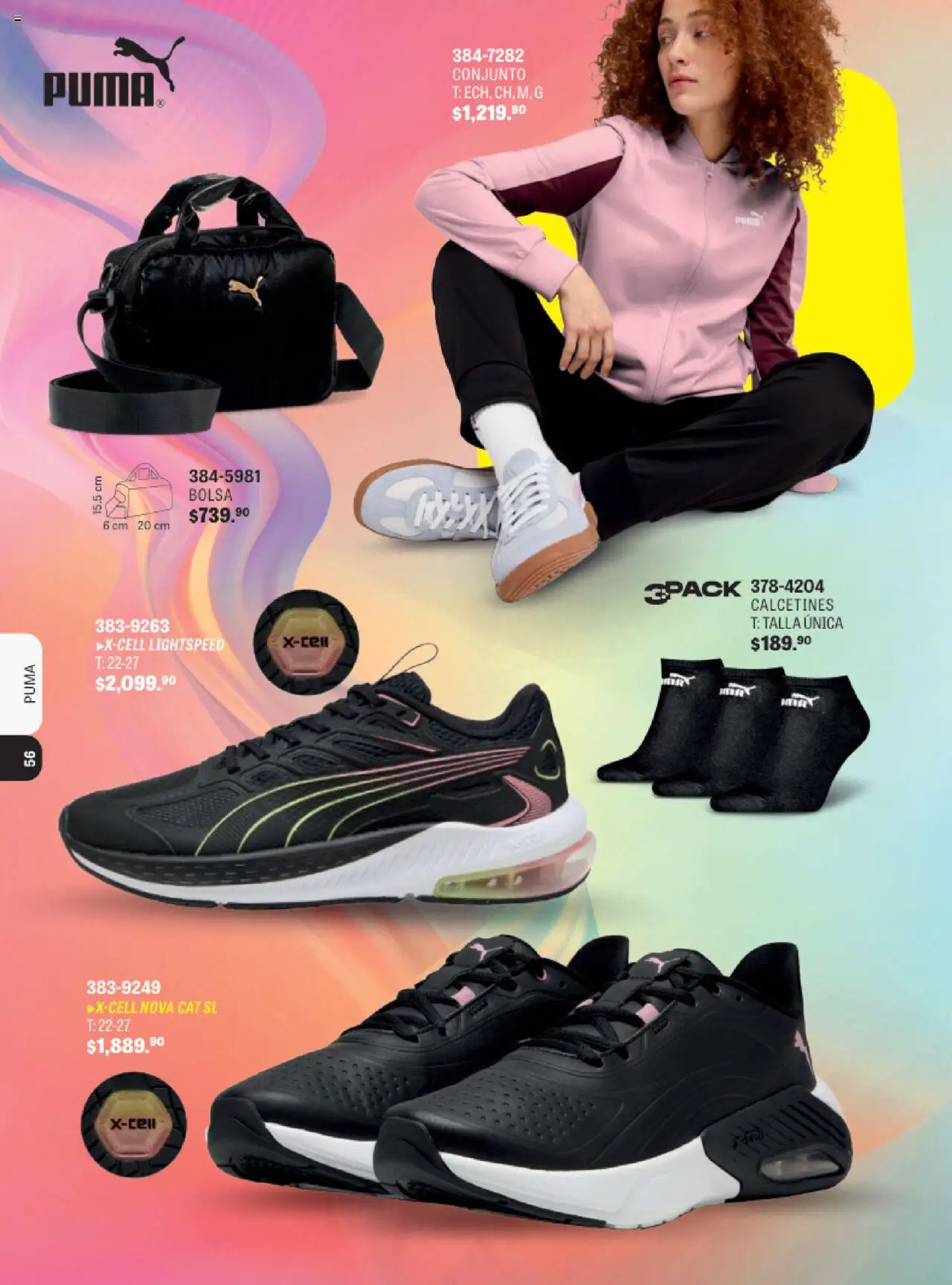 Nuevas ofertas de Andrea válidas en toda la República Mexicana desde el 13.08.2025. ¡Encuentra las mejores ofertas en Andrea - Catálogo Andrea Sport! | Página: 53 | Productos: Bolsa, Conjunto