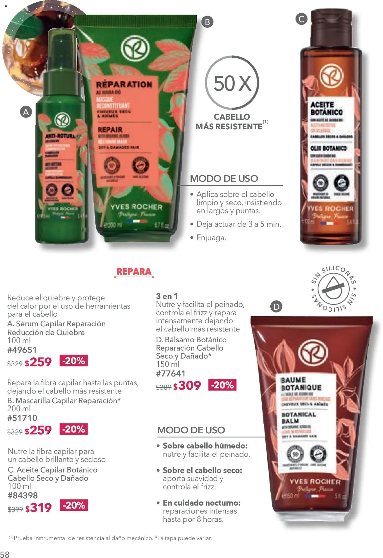Nuevas ofertas de Yves Rocher válidas en toda la República Mexicana desde el 20.01.2026. ¡Encuentra las mejores ofertas en Yves Rocher campaña 2 2026! | Página: 60 | Productos: Serum, Bálsamo, Mascarilla, Sobre