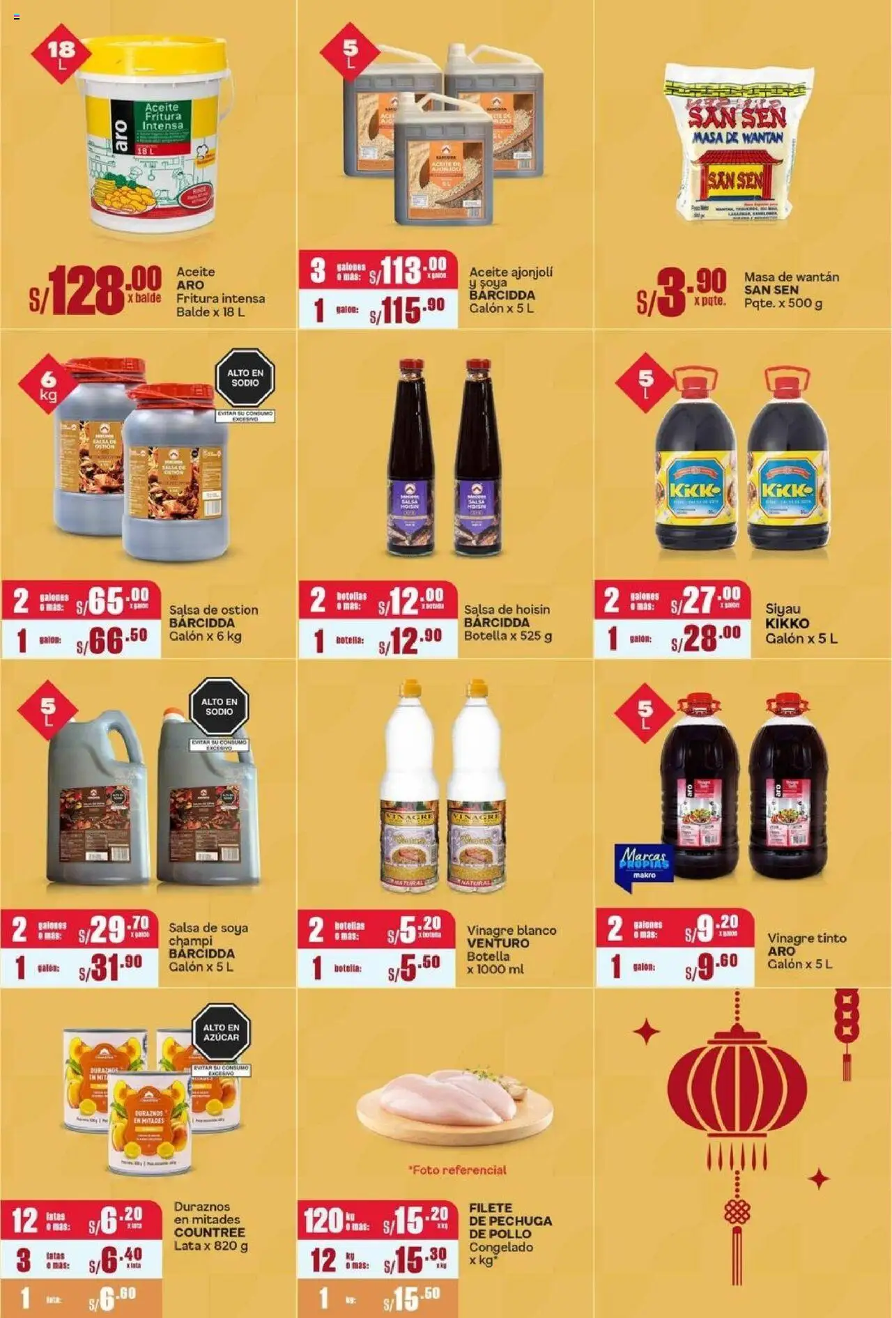 Catálogo Makro válido desde 11.09.2025 | Página: 3 | Productos: Aceite