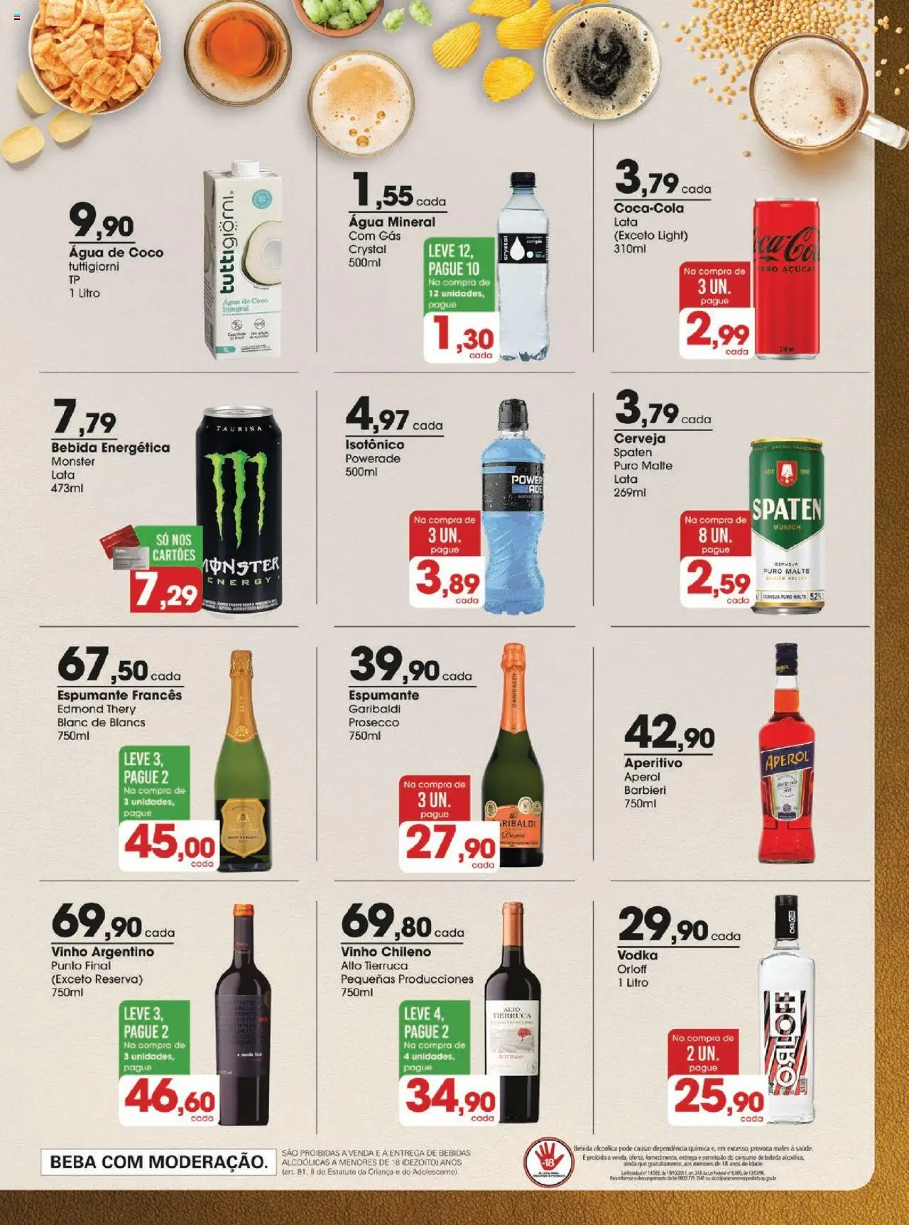 Zaffari Folheto - válido de 21.10.2025 | Página: 11 | Produtos: Coco, Água de coco, Cerveja, Bebida