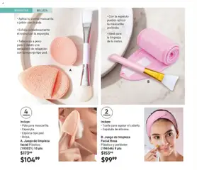 Vista previa de AVON Casa & Estilo 3 2026, nuevo folleto de la tienda, válido en México a partir del 30.01.2026 | Página: 102 | Productos: Espátula, Esponja, Juego, Mascarilla