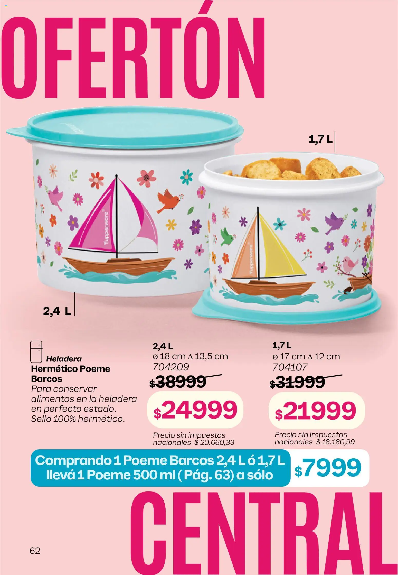 Tupperware Black Friday │ válido desde el 30.10.2025 | Página: 63 | Productos: Heladera