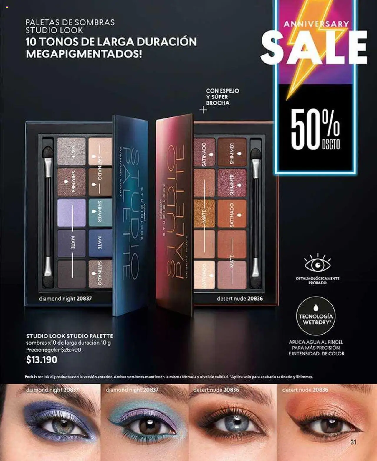 Catálogo CyZone Campaña 10 │ válido desde el 02.06.2025 | Página: 31 | Productos: Agua, Espejo, Mate, Pincel