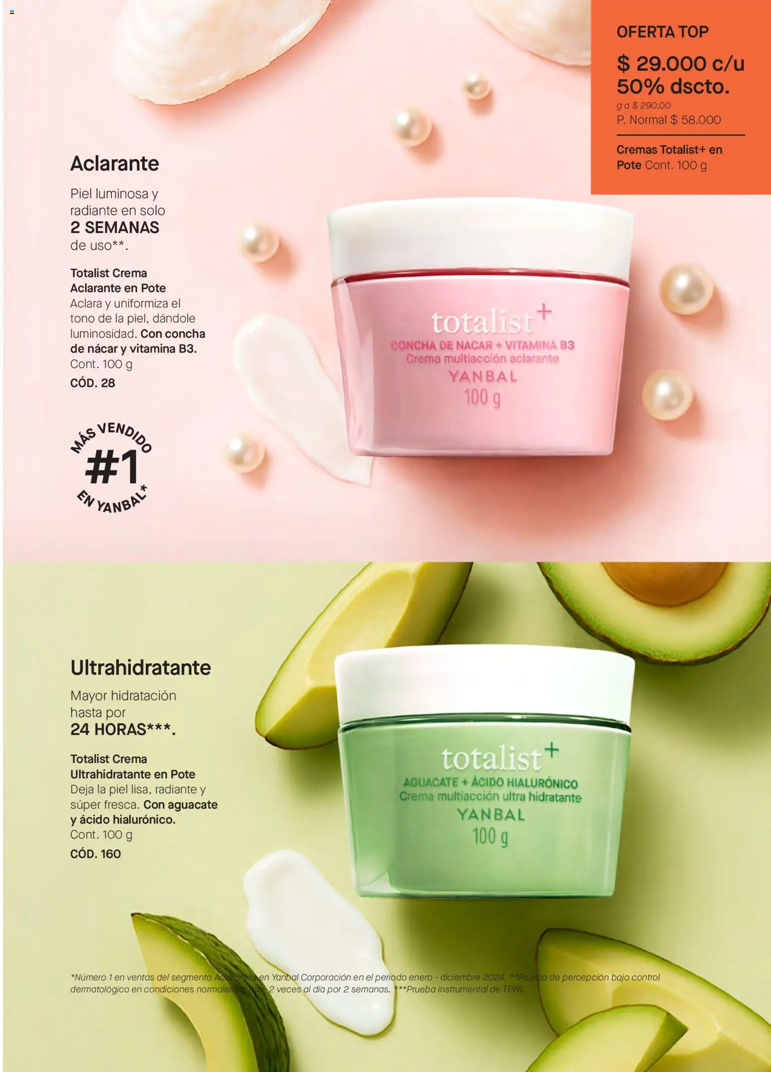 Yanbal revista - valida desde el 28.02.2026 | Página: 93 | Productos: Aguacate, Crema, Top