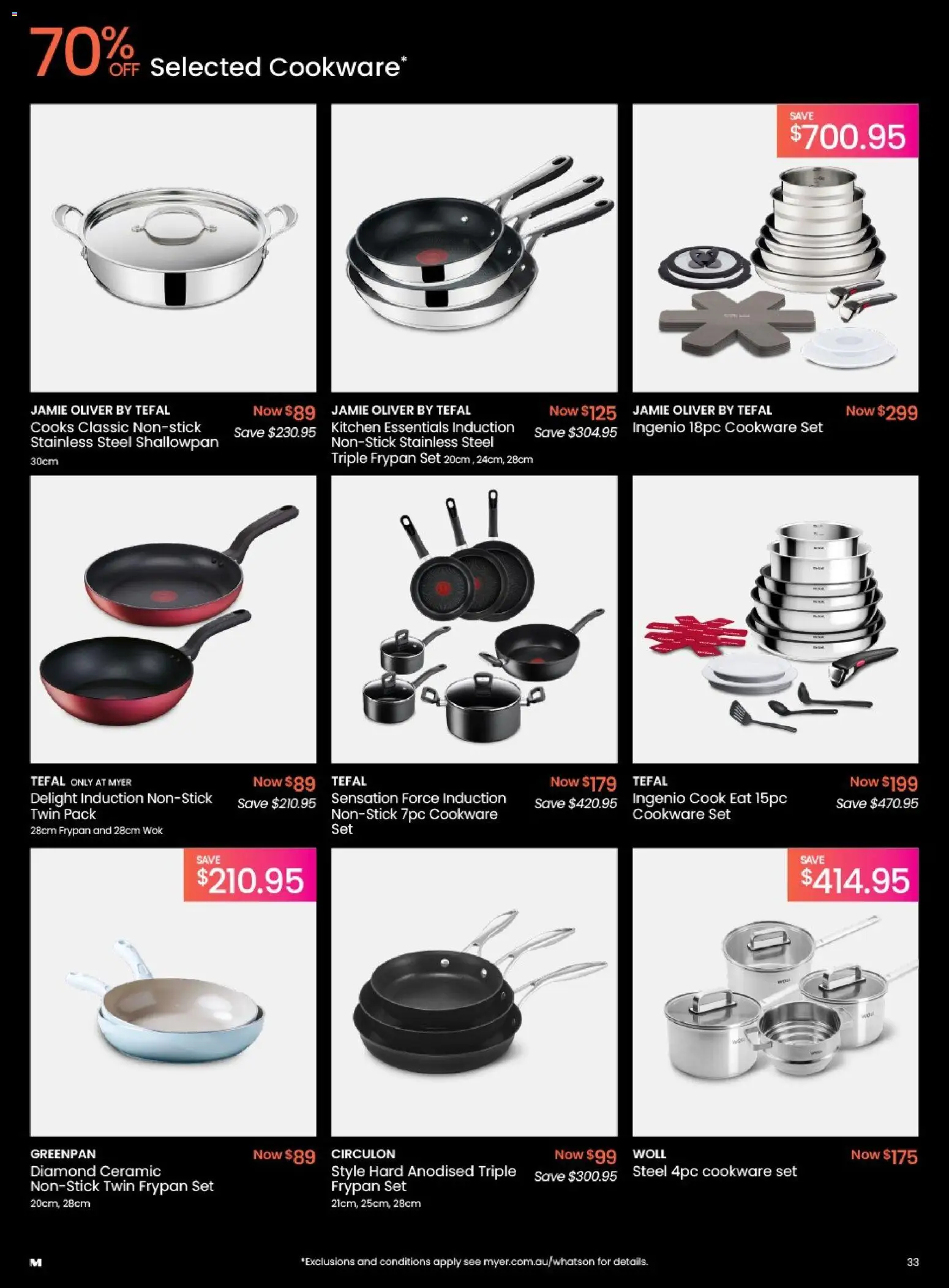 Myer catalogue - valid from 17.11.2025 | Page: 33 | Products: Diamond, Cookware