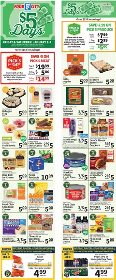 Preview of Food City weekly ads valid from 02.01.2026