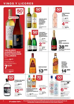 Vista previa de El Corte Inglés catálogo, nuevo folleto de la tienda, válido en México a partir del 12.02.2026 | Página: 18 | Productos: Ginebra, Tequila, Vino, Whisky
