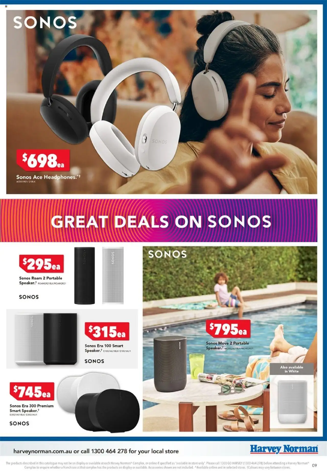 Harvey Norman catalogue - valid from 02.08.2025 | Page: 9 | Products: Accessories, Speaker, Portable